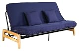 Serta Cyprus Queen Futon Mattress, Navy