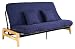Serta Pinehurst Full Futon Mattress, Navy