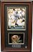 Joe Montana Autographed/Hand Signed San Francisco 49ers Shawdowbox Photo/Mini Helmet w/ Logo