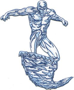  X-Men Ice Man Wolverine Embroidered Iron On Movie Patch XM5