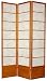 Best Quality Extra Tall Room Divider Partitions - 7ft. Botanic Japanese Design Shoji Folding Floor Screen - 3, 4, 5, or 6 Panel - 3 Colors