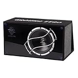 Ground Zero GZUB 300BT Bassreflexgeh&auml;use 60 Liter, 30 cm Subwoofer, 700 WRMS