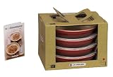 Le Creuset 91017316060000 Crème Brulée-Form 16 cm 4er Set kirschrot