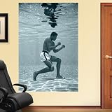 Muhammad Ali Fathead Wall Graphic Underwater Training Mural