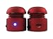 Chill Pill Mobile Speakers iPod/MP3 Players & Laptops - Red