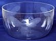 Individually Hand Etched Honeybee Large Glass Salad Bowl 4.5"H 8"D
