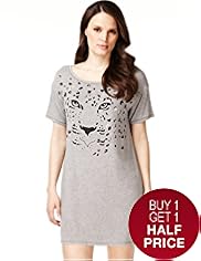 Animal Print Minishirt