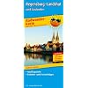 Radwanderkarte Regensburg - Landshut und G�uboden: Mit Ausflugszielen, Einkehr- & Freizeittipps, reissfest, wetterfest, abwischbar, GPS-genau. ... beschriftbar und wieder abwischbar