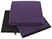 FHE Group Microsuede Folding Storage Ottoman, 15 by 15 by 15 Inches, Purple