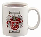 Leather Coat of Arms Mug / Family Crest 11 ounce cup