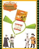Shrek Costume Accessory Ogre Teeth and Ear Set New