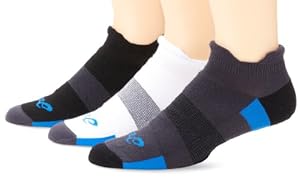 ASICS Intensity Low Cut Socks (3-Pair), Electric Assorted, Large