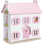 ドールハウス レトイバン Le Toy Van レ・トイ・バン Bay Tree House ベイ・ツリーハウス 二階建て 屋根裏付き ミニチュア ままごと 木のおもちゃ ごっこ遊び 知育玩具 おもち