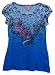 Fang Girls 7-16 Short Sleeve Animal Print Top