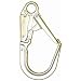 US Safety UH0HC250 Steel Core Overmolded Scaffold Hook Carabiner, 2-1/2" Opening, 10000 lbs Tensile Strength