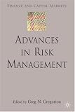 Review Palgrave Macmillan  / Advances in Risk Management (Finance and Capital Markets)