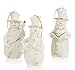 Mikasa Holiday Splendor Snowmen Ornaments Set of 3