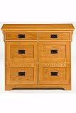 Craftsman 2+4 File Chest 6-drawer Light Oak
