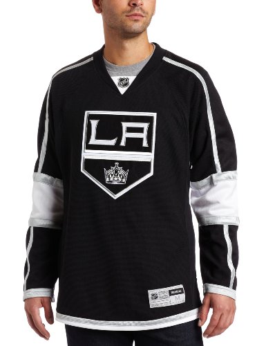 NHL Los Angeles Kings Premier Jersey (Black, Medium)