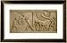 Cain and Abel Offering Sacrifices; the Murder of Abel; God Banishes Cain, Italian, Late 11th Century Framed Art Poster Print, 30x19
