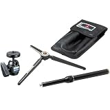 Manfrotto 3007KIT Table Top Tripod Kit with Table Tripod, Ball Head, Extension, and Bag