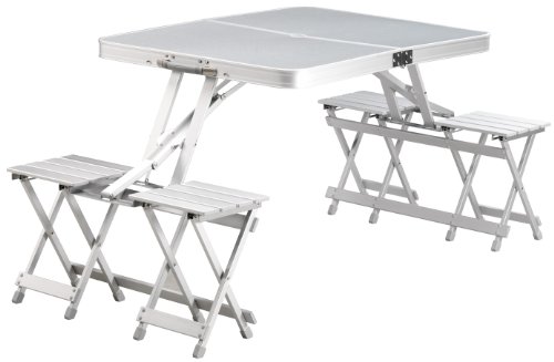 Easy Camp Picknichtisch Paris, grau/silber, 670412 Preisvergleich