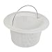 Amico Deep Type White Plastic Drain Filter Spam for Kitchen w Handle
