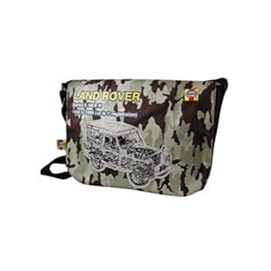 Haynes Land Rover Camo Shoulder Bag