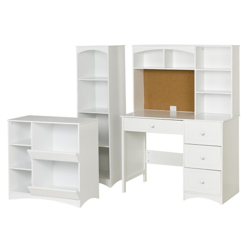 Bentley Kid's Study Collection - White