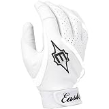 Easton Fast Pitch Softball White Youth Batting Gloves (Extra Small, Pair)