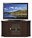 Riley Holliday 86285 20in. Corner Plasma TV Stand, Espresso