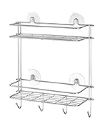 Bisk Estantería de Baño Niagara Double cromo