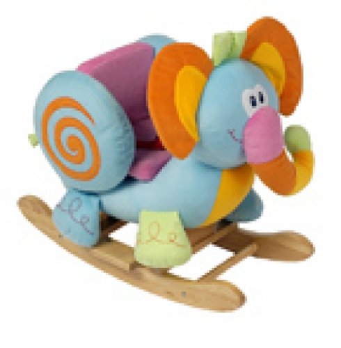 Buy Nattou Luxury Wooden Interactive Elephant Rocker online at Discounted New and Used prices. Delivered to your door with Childrens Toyshop.com