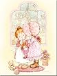 Magnet Blech-Schild Sarah Kay Fenster