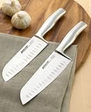 Anolon Stainless Steel Kyotsu Knife, 5.5