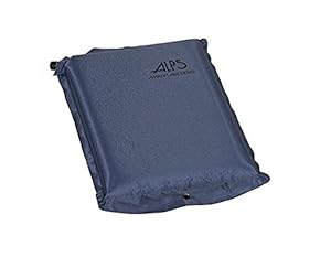 ALPS Mountaineering Lightweight Series Self-Inflating Air Pad (Steel Blue, Short MC)