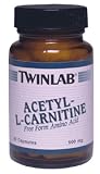 Acetyl L-Carnitine 120 caps 500 mg (Hyperthyroidism , muscular activities throughout the body , High Cholesterol , cramping pain in the legs) -Twin Lab