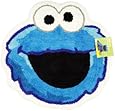 Sesame Street "Patchwork" Bath Rug, Cookie Monster