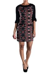 Sweater General Print  Dress with a Brush/Sweep Train 