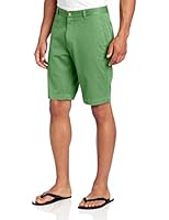 Louis Raphael Men's Slim-Fit Flat-Front Garment-Dye Short
