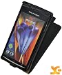 Original Suncase Flip-Style Tasche f�r Sony Ericsson Xperia Arc/Arc S in schwarz