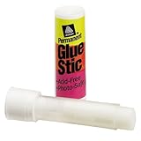 Glue Stic, Permanent, Lipstick Style Applicator, .26 Ounce, Clear Application AVE00166