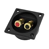 uxcell ポストボード　バインド　スピーカースクエアカップ　バインディングポスト　ポスト端子　スピーカー