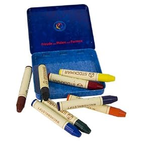 Stockmar Beeswax Stick Crayons - Set of 8 by Stockmar