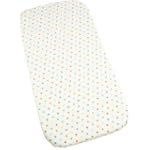 Carters Super Soft Printed Changing Pad Cover, Sage/Ecru
