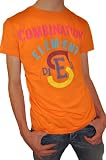 Diesel - Tee Shirt Orange Manches Courtes