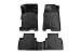 Husky Liners 98401 Black Custom Fit Front and Second Seat Floor Liner Set