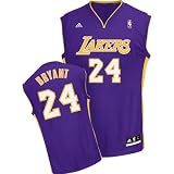 41yjNGPllJL. SL160  Kobe Bryant Jersey: adidas 2010 Purple Replica #24 Los Angeles Lakers Jersey