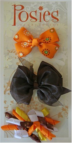 Click here to buy Hair Bow Collection from Posies Accessories Fall Set.