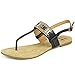 Alpine Swiss Womens Suede Lined Slingback T-Strap Rhinestone Sandals
